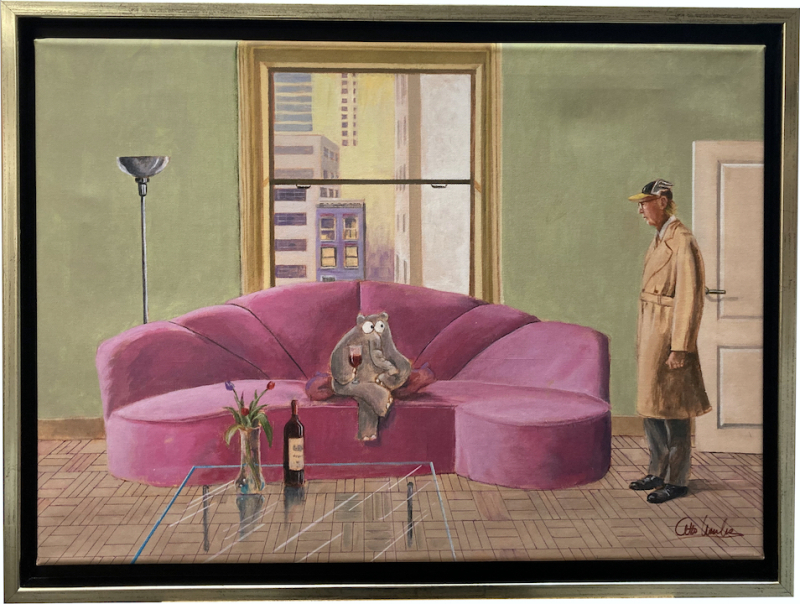 OTTO WAALKES: Happy Hour (Leinwanddruck)